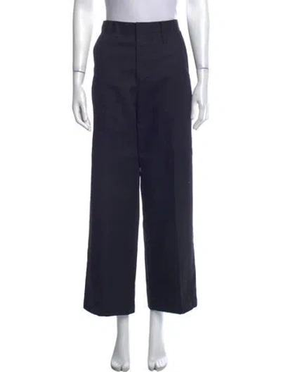 Pre-owned Allsaints Wide Leg Pants In Black