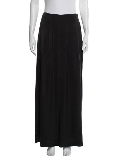 Pre-owned Allsaints Wide Leg Pants In Black