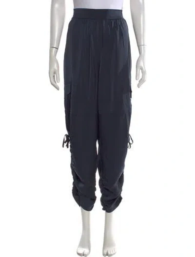 Pre-owned Allsaints Wide Leg Pants In Blue