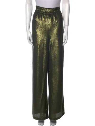 Pre-owned Allsaints Wide Leg Pants W/ Tags In Green