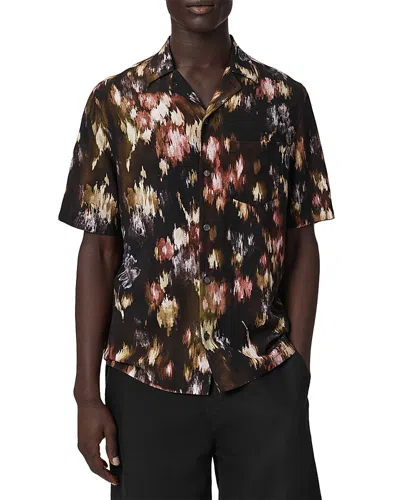 Allsaints Wildflower Short Sleeve Shirt In Multi