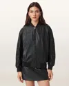 Allsaints Williams X  Belle Bomber Jacket, In Black