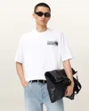 Allsaints Williams X  Burnout Crew Neck T-shirt In Animal Print