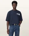 Allsaints Williams X  Burnout Crew Neck T-shirt In Multi