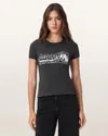Allsaints Williams X  Burnout Stevie T-shirt In Multi