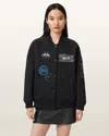 Allsaints Williams X  Nico Bomber Jacket In Black