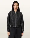 Allsaints Williams X  Orten Bomber Jacket, In Black