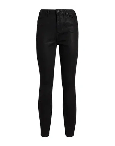 Allsaints Woman Jeans Black Size 28 Cotton, Lyocell, Elastane, Polyester