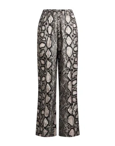 Allsaints Woman Pants Taupe Size 10 Polyester In Gray