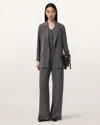 Allsaints Women's Aleida Lightweight Wide-leg Trousers