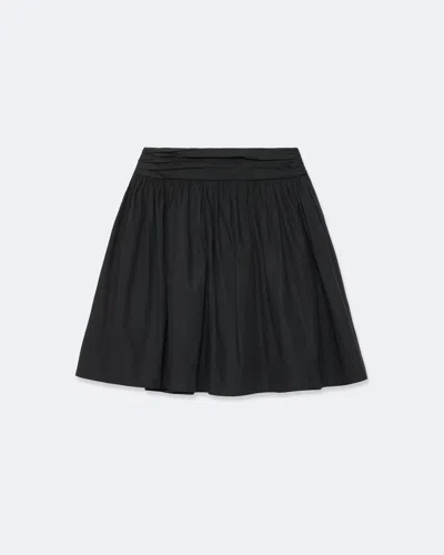 Allsaints Women's Anastasia Cotton Mini Skirt In Black