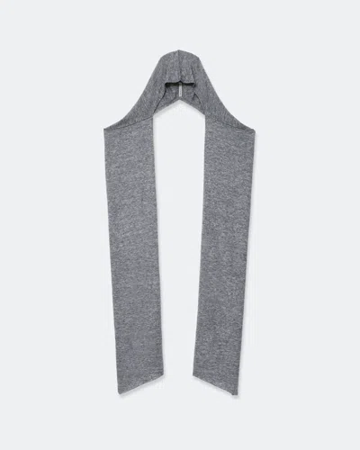 Allsaints Women's Brioni Alpaca-blend Hooded Scarf In Grey