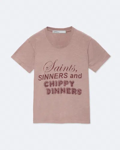 Allsaints Women's Chippy Hela Slim-fit T-shirt In Neutral