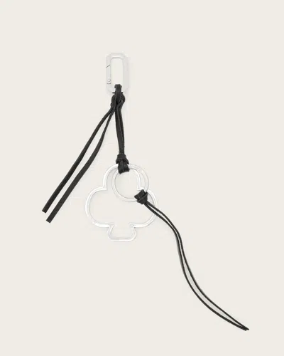 Allsaints Women's Club Metal Keyring In Multi