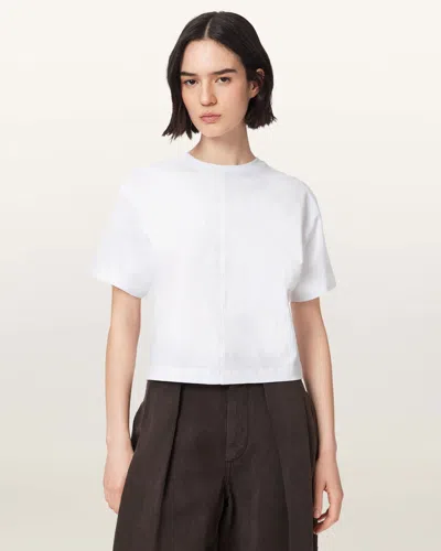 Allsaints Women's Eden Artia Slim Fit T-shirt In White