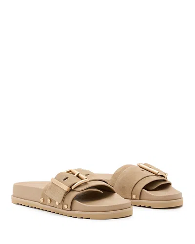 ALLSAINTS WOMEN'S ELLIE STUDDED SLIDE SANDALS