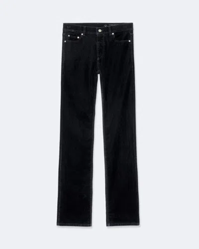 Allsaints Women's Eve Flocked Denim High-rise Bootcut Jeans In Black