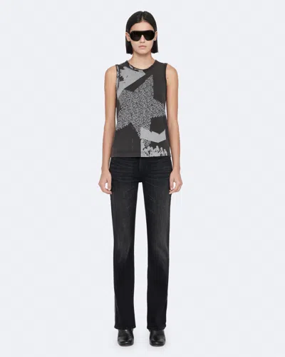 Allsaints Women's Eve High-rise Slim Bootcut Jeans In Gray