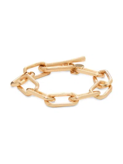 Allsaints Women's Goldtone Bamboo Link Bracelet In Yellow Gold