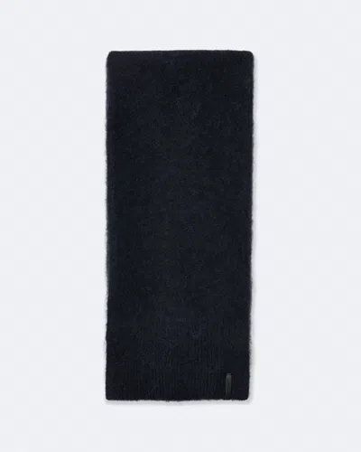 Allsaints Women's Harlow Alpaca And Wool-blend Scarf In Black
