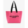 Allsaints Izzy Recycled Polyester Tote In Hot Pink