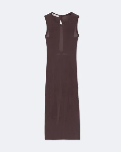 Allsaints Women's Ilia Twisted-back Bodycon Midi Dress In Red