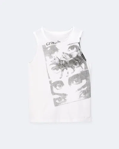 Allsaints Women's Jenny Crash Regular-fit Tank Top In White