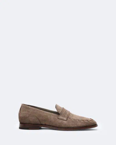 Allsaints Women's Jules Hand-stitched Suede Loafers In Multi