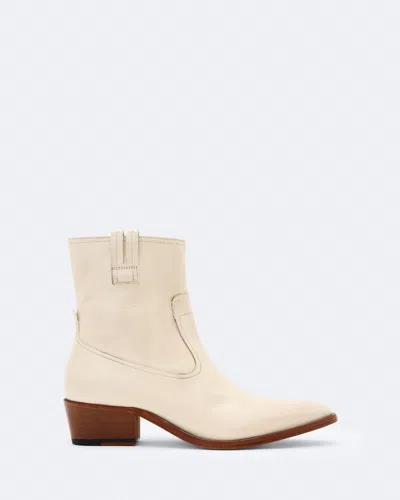 Allsaints Women's Jura Zip-up Leather Boots In Nude