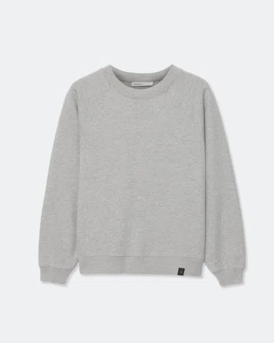 Allsaints Women's Kaia Relaxed Raglan Sweatshirt In Gray