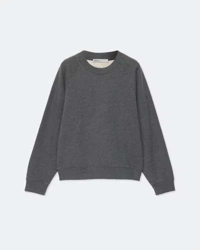 Allsaints Women's Kaia Relaxed Raglan Sweatshirt In Gray