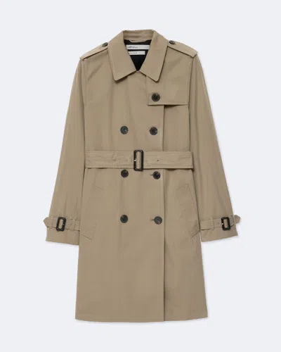 Allsaints Women's Leonard Double-breasted Cotton Trench Coat