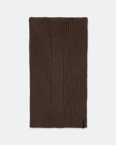 Allsaints Women's Margo Wool-blend Scarf In Brown