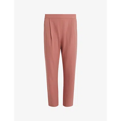 Allsaints Aleida Lightweight Tri Pants In Rich Pink