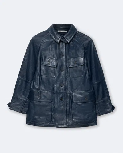 Allsaints Women's Roiya Leather Hunting Jacket