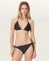 Allsaints Women's Saph Triangle Bikini Bottoms In Multi