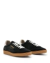Allsaints Women's Thelma Suede Sneakers In Black/white