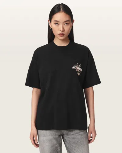 ALLSAINTS VALEN OVERSIZED ETTA COTTON T-SHIRT
