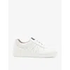 Allsaints Leather Valentina Low-top Sneakers In White