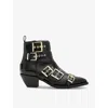Allsaints Jane Buckle Bootie In Black