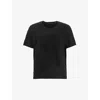 Allsaints Nero Heavyweight Relaxed Fit T-shirt In Black