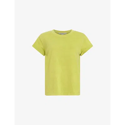 ALLSAINTS WOMENS ALLSAINTS ANNA RELAXED-FIT SHORT-SLEEVE COTTON T-SHIRT
