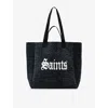 Allsaints Saints And Sinners Izzy Tote Bag In Black
