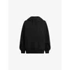 Allsaints Patch Talon Oversized Hoodie In Black