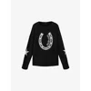 Allsaints Kismet Intarsia Knitted Sweater