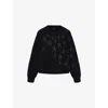 Allsaints Jacquard Cosmos Sweater In Black