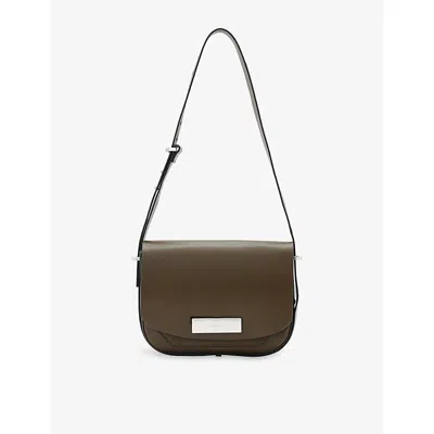 Allsaints Womens  Etta Leather Satchel