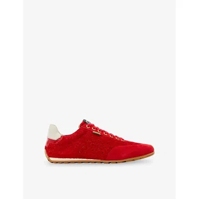 Allsaints Liam Sneaker In Red