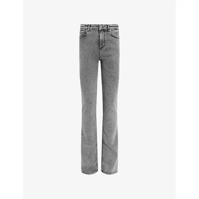 ALLSAINTS WOMENS ALLSAINTS SLIM-FIT BOOTCUT-LEG DENIM JEANS