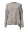 Allsaints Wool Asymmetric Isla Sweater